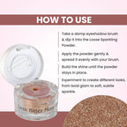 London Prime Makeup Glitter - Rose Gold
