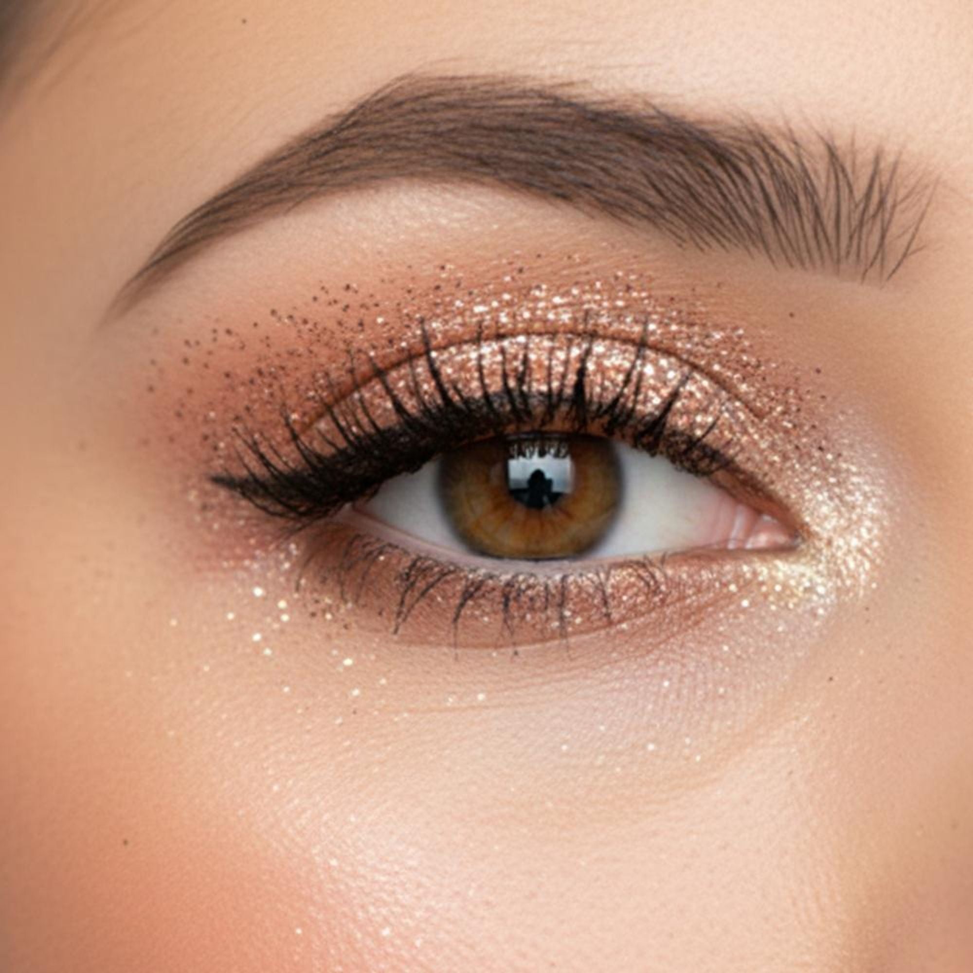 London Prime Makeup Glitter - Peach Gold