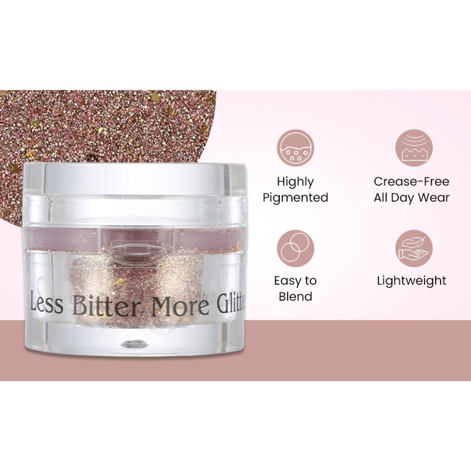 London Prime Makeup Glitter - Copper Peach