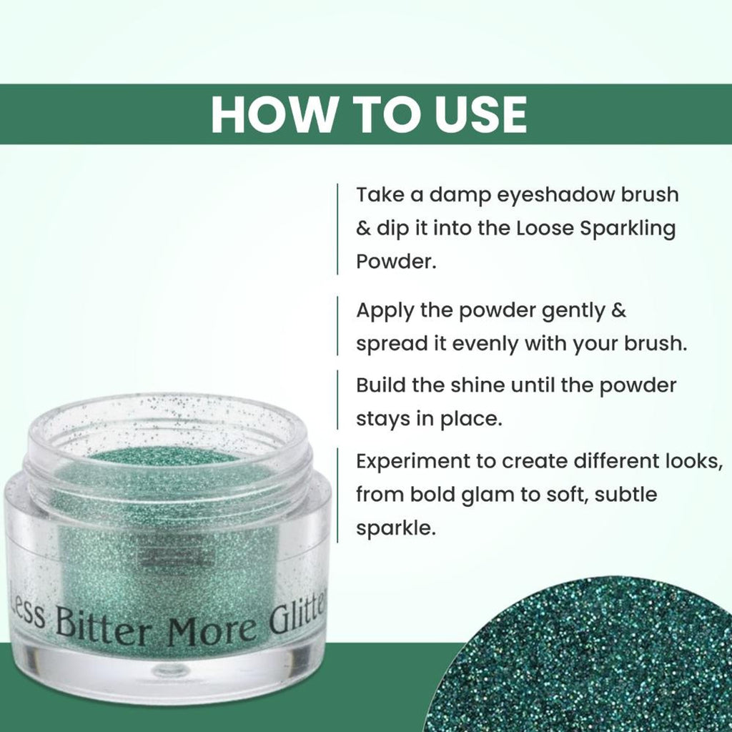 London Prime Makeup Glitter - Green