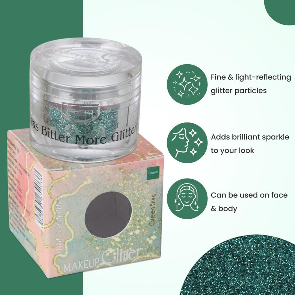 London Prime Makeup Glitter - Green