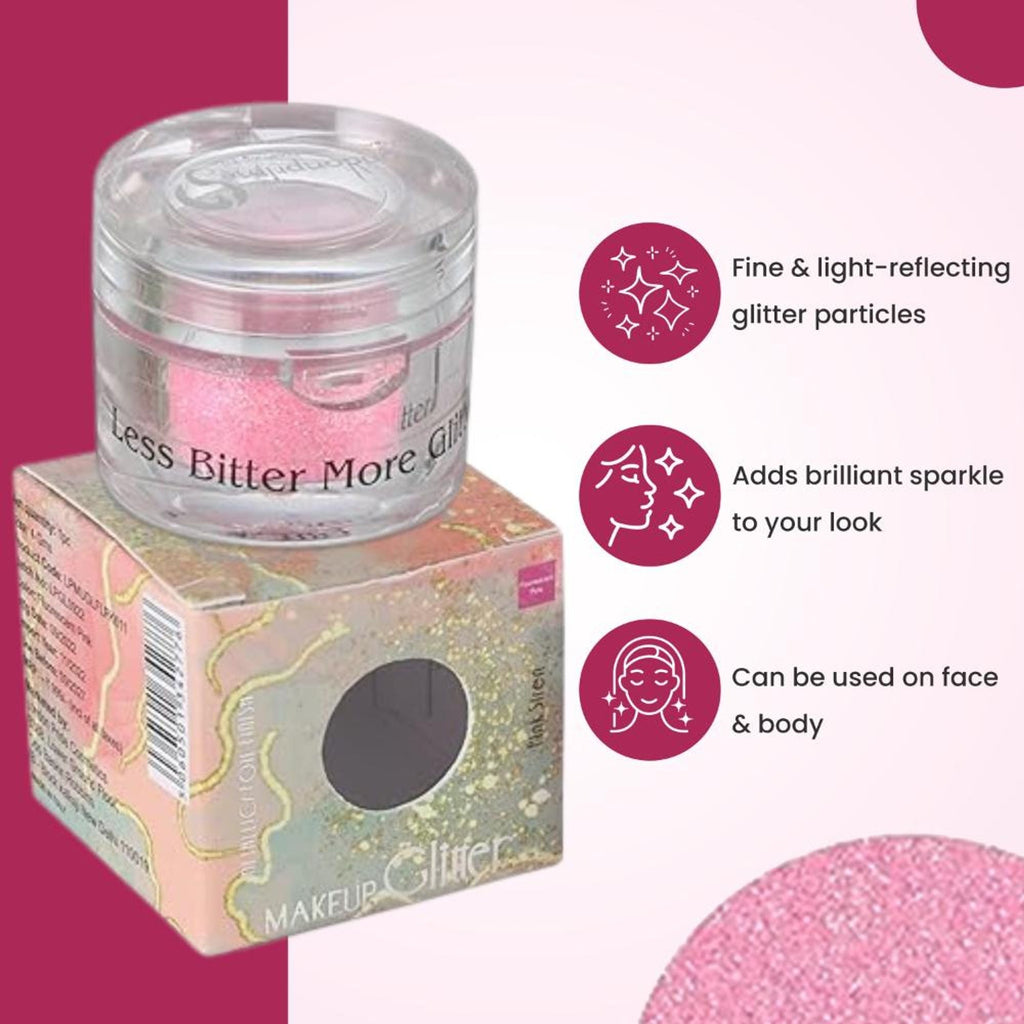 London Prime Makeup Glitter - Florocent Pink