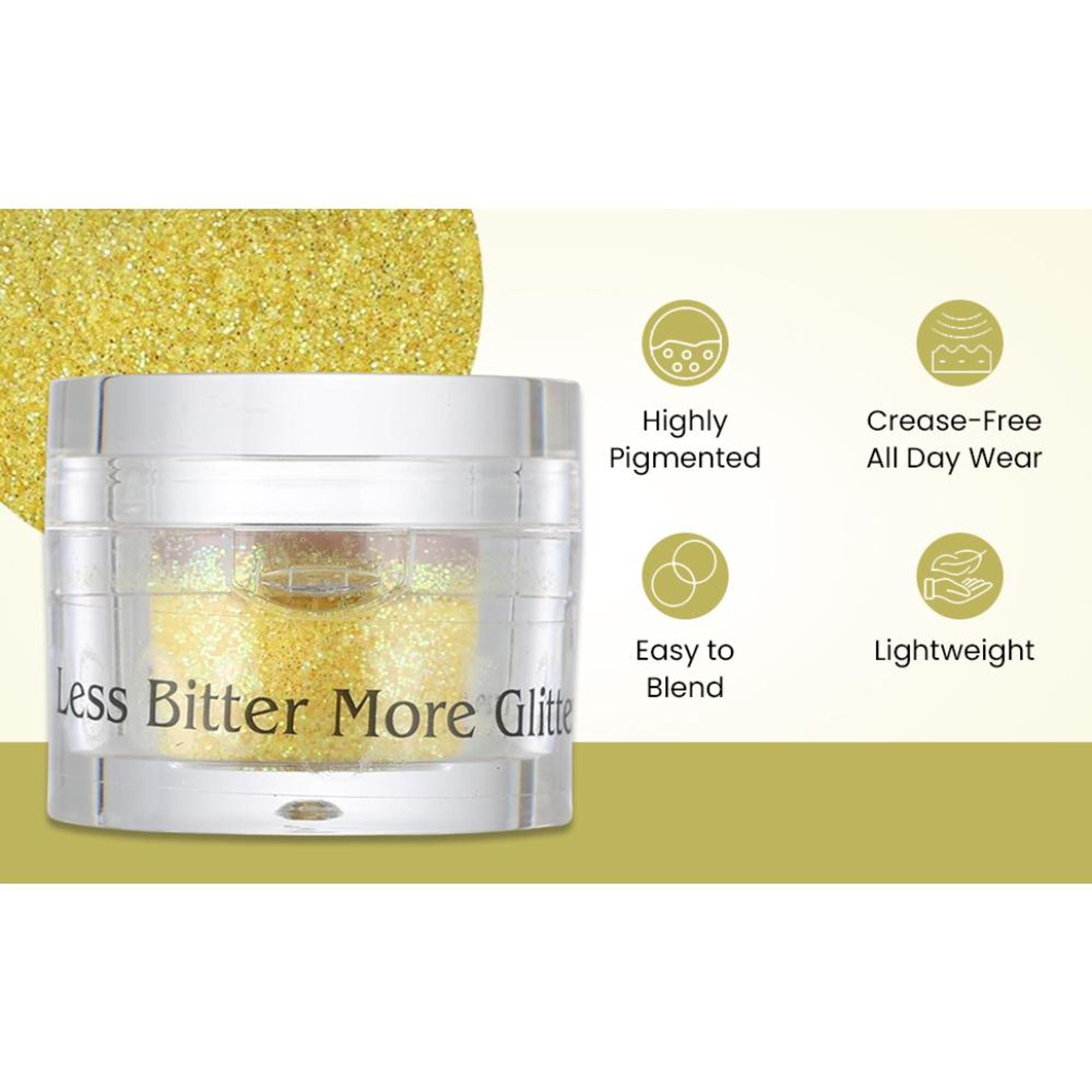 London Prime Makeup Glitter - Yellow