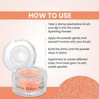 London Prime Makeup Glitter - Sunny Orange