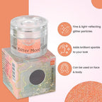 London Prime Makeup Glitter - Sunny Orange