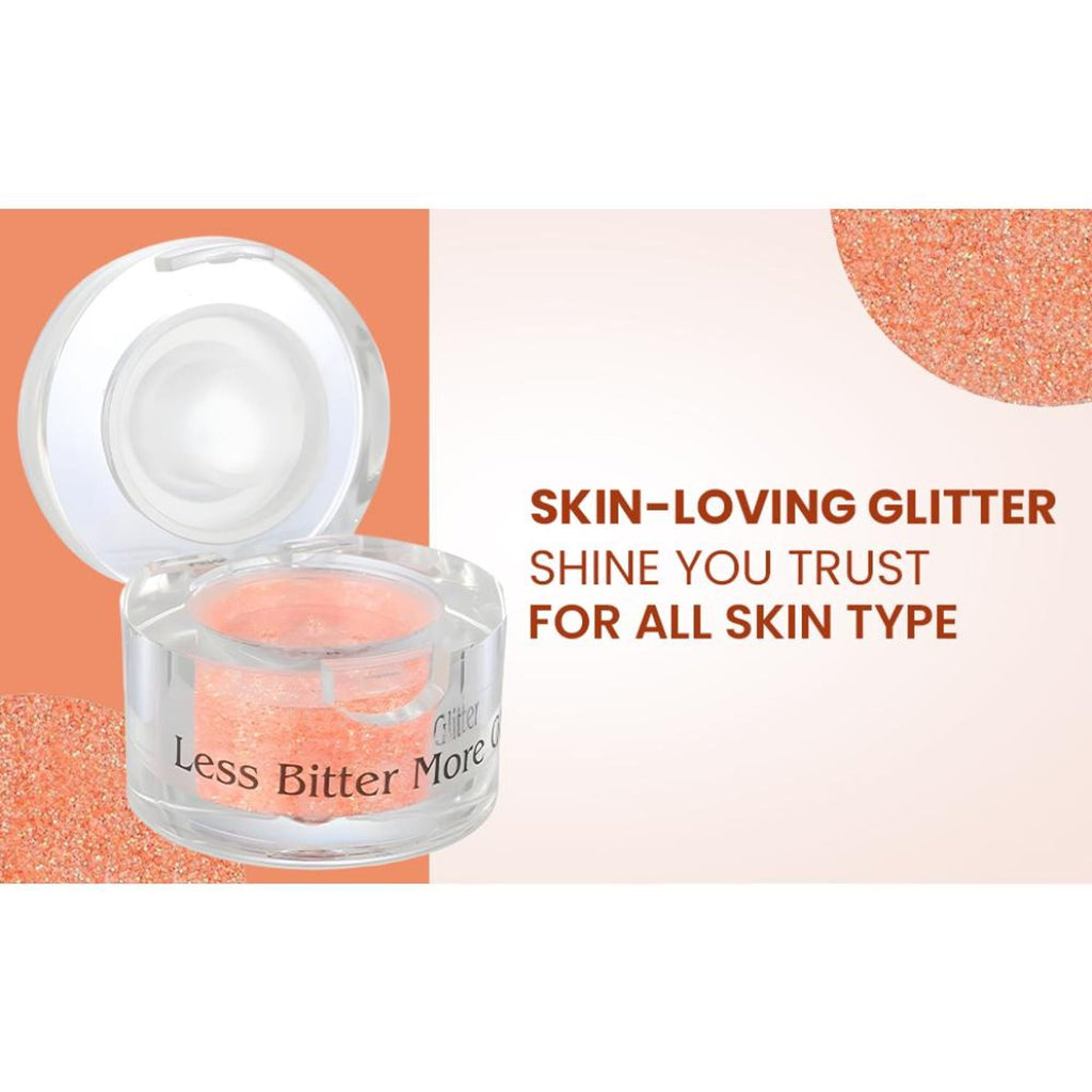 London Prime Makeup Glitter - Sunny Orange