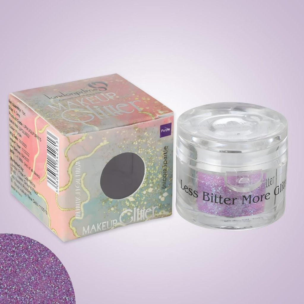 London Prime Makeup Glitter - Purple