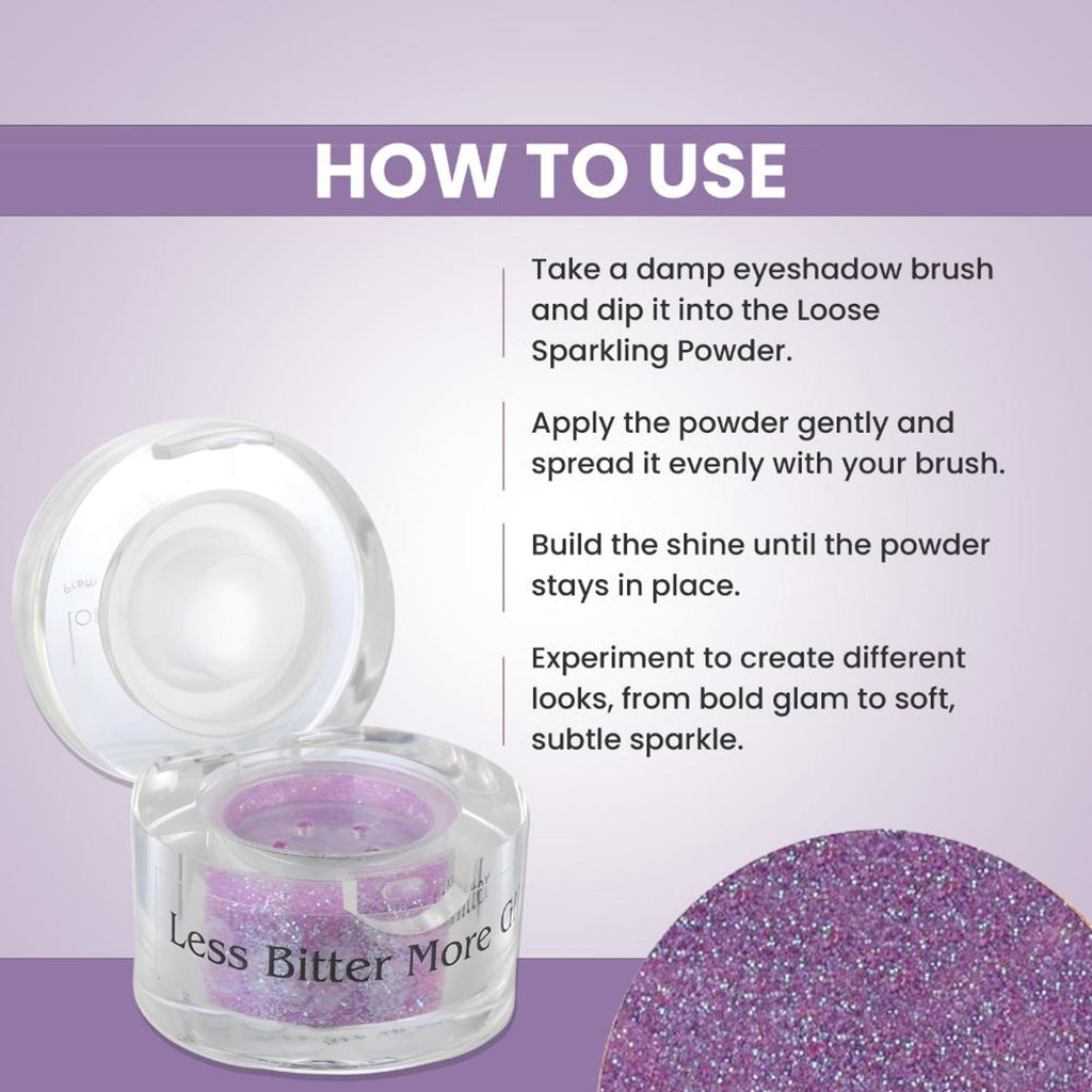 London Prime Makeup Glitter - Purple