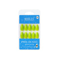 shills professional reusable press on nails almond spn650