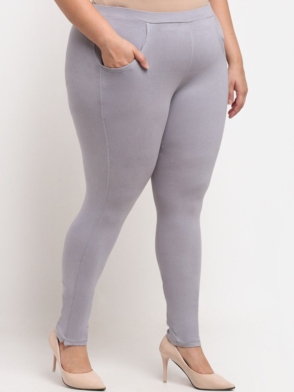 TAG 7 Women Plus Size Ankle-Length Leggings