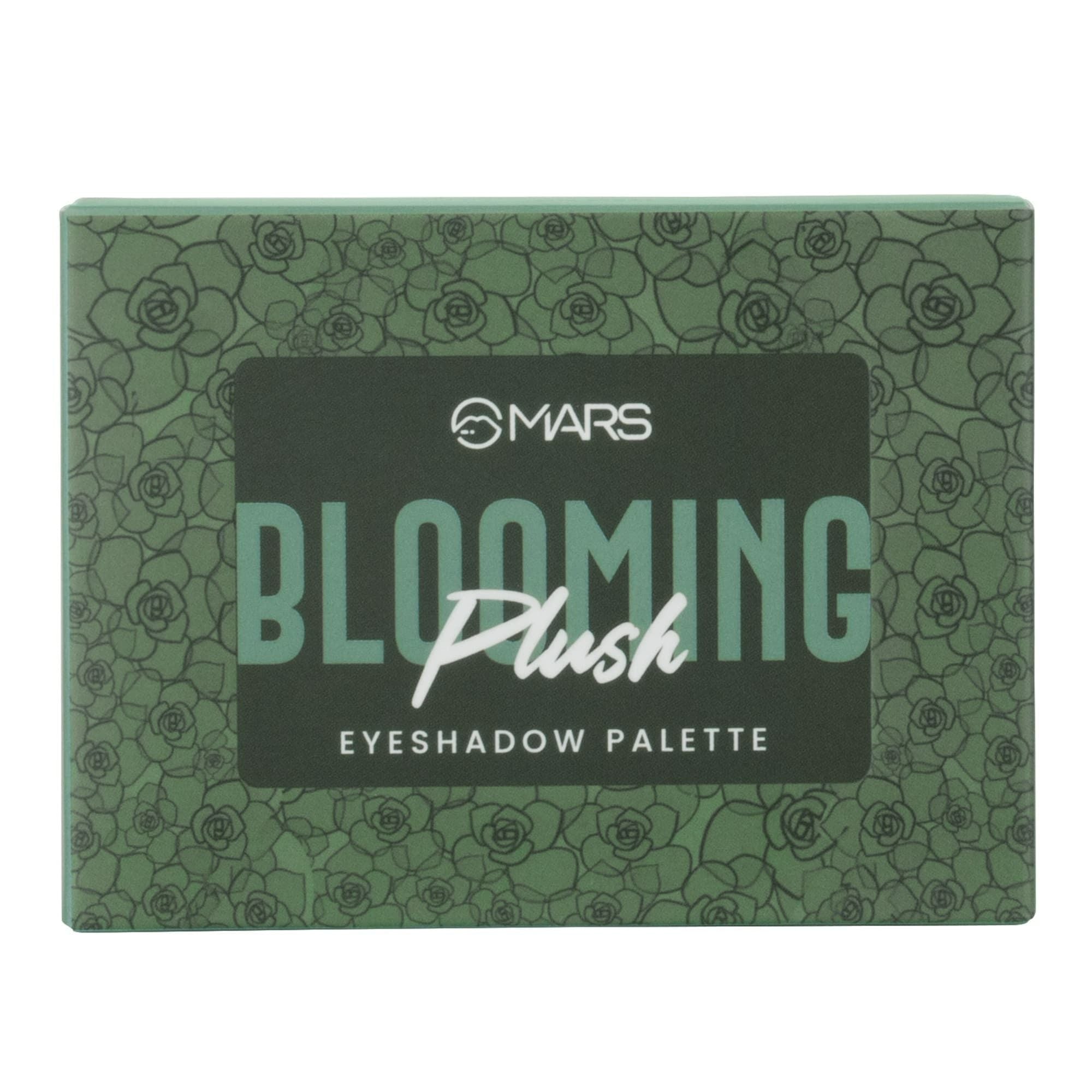 MARS Cosmetics Blooming Matte & Shimmer Eyeshadow Palette - 01 Plush - Distacart