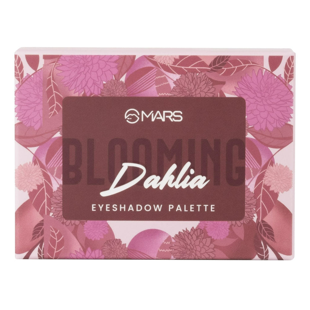 MARS Cosmetics Blooming Matte & Shimmer Eyeshadow Palette - 02 Dahlia - Distacart