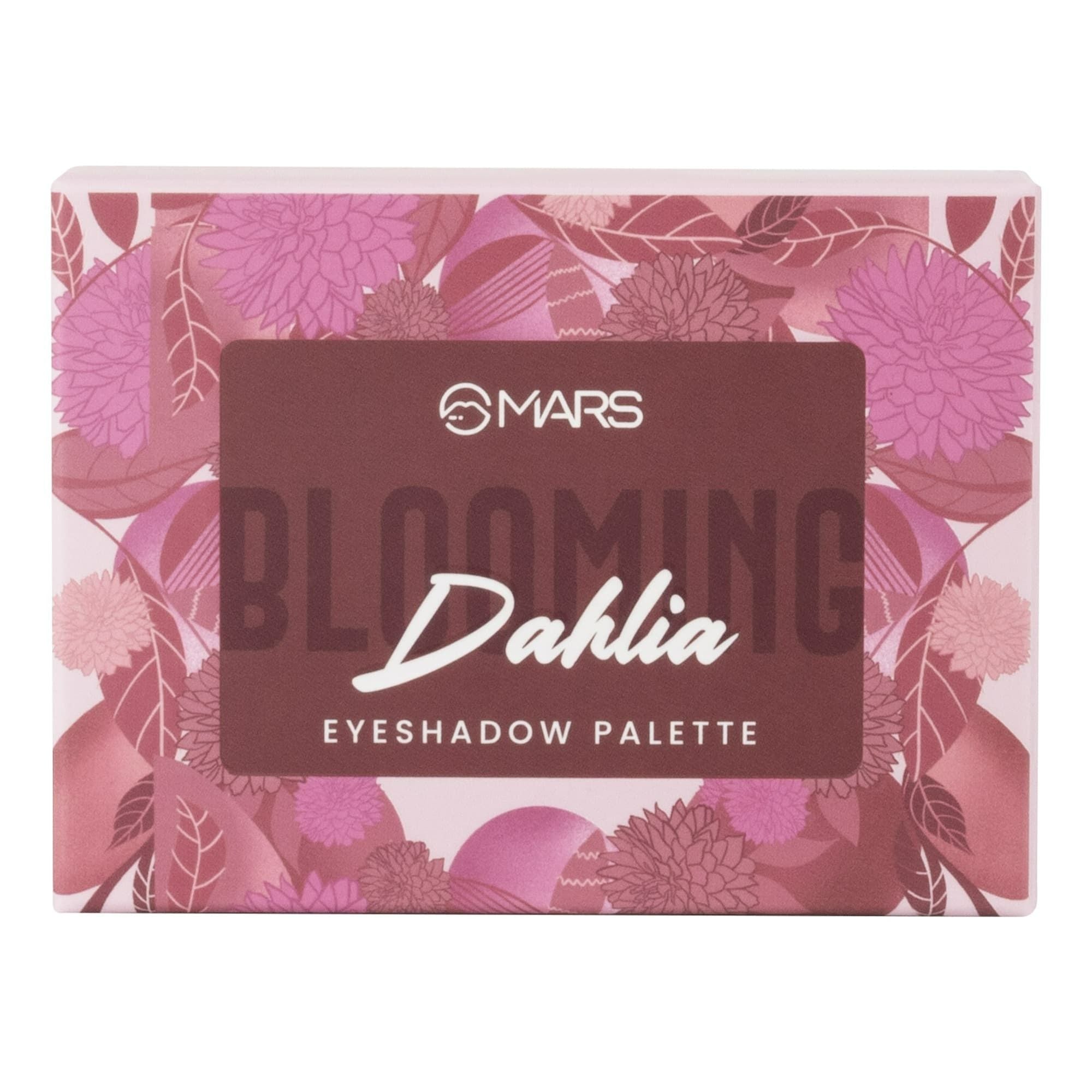 MARS Cosmetics Blooming Matte & Shimmer Eyeshadow Palette - 02 Dahlia - Distacart