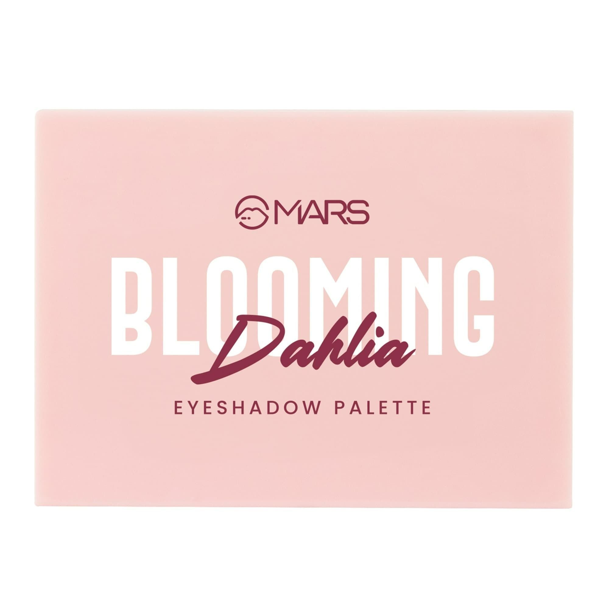 MARS Cosmetics Blooming Matte & Shimmer Eyeshadow Palette - 02 Dahlia - Distacart