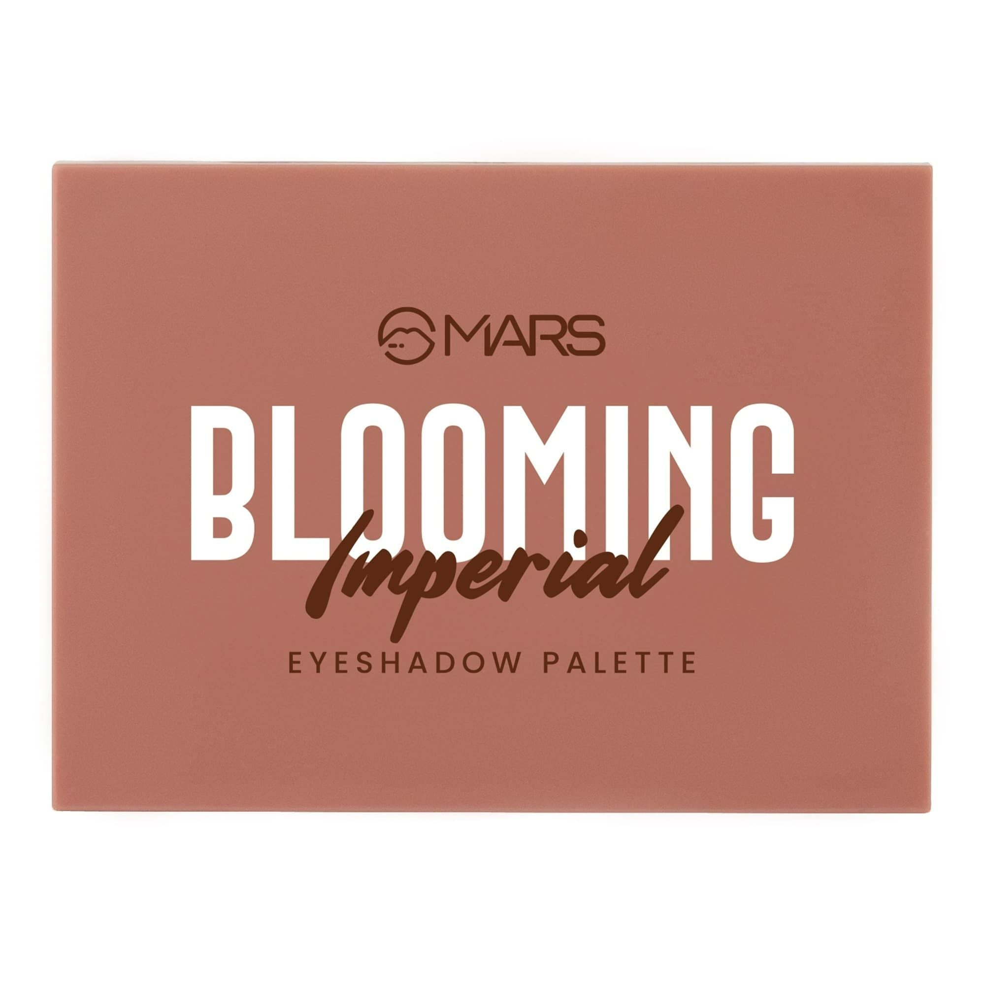 MARS Cosmetics Blooming Matte & Shimmer Eyeshadow Palette - 03 Imperial - Distacart
