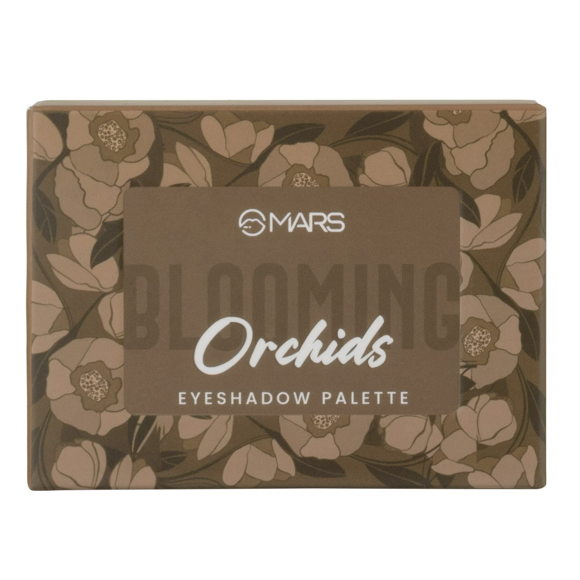 MARS Cosmetics Blooming Matte & Shimmer Eyeshadow Palette - 04 Orchid - Distacart