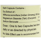 Indian Remedies Extract Of Ashwagandha Capsules