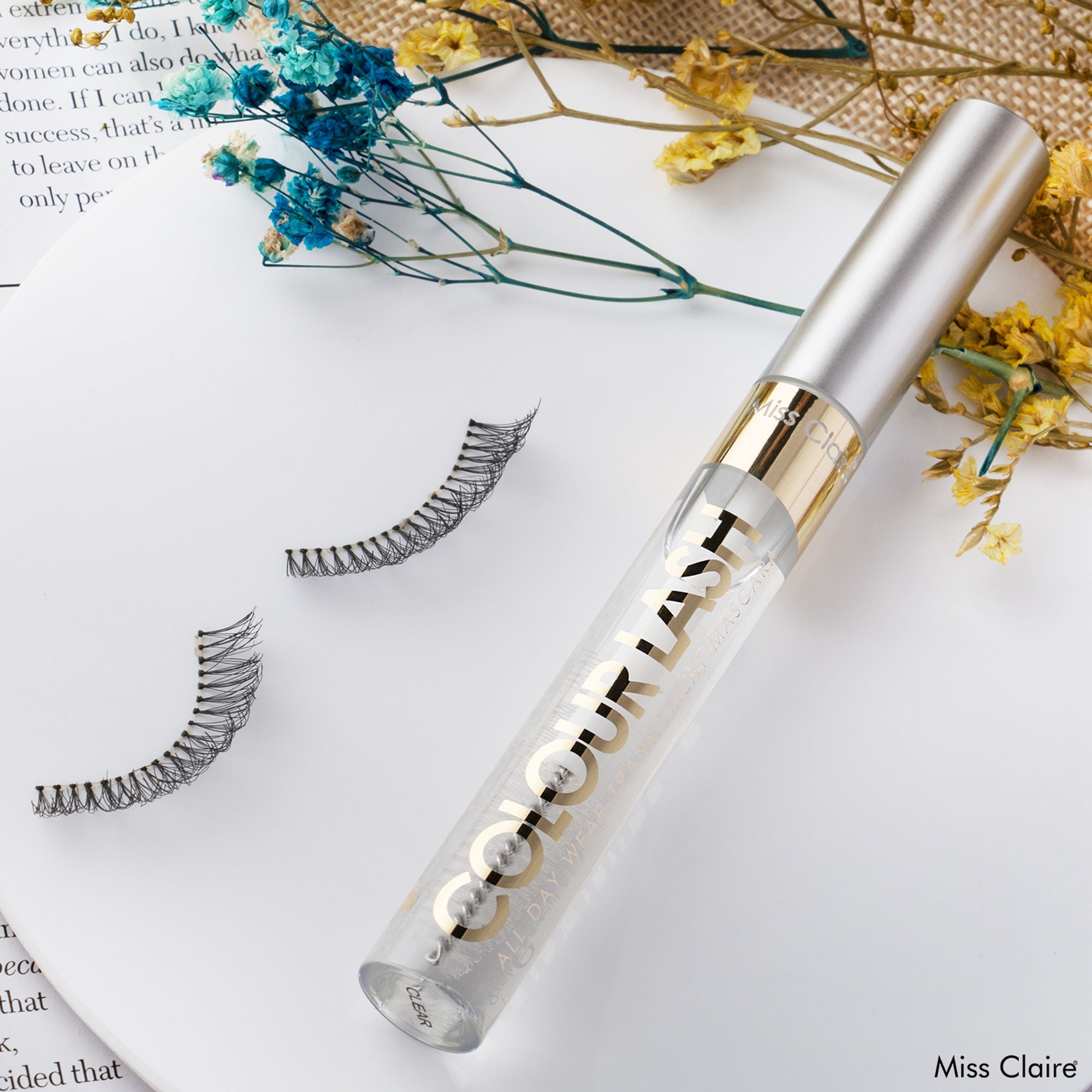 Miss Claire Colourlash All Day Wear Transparent Mascara - Distacart