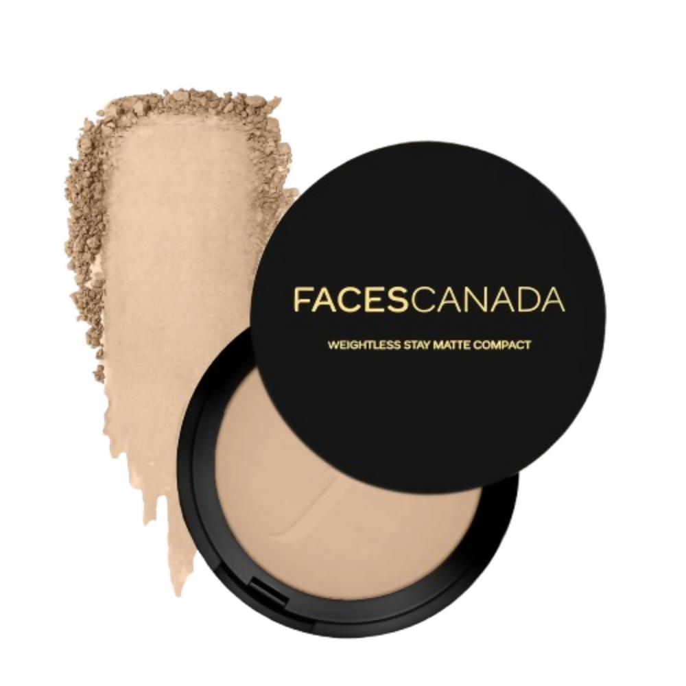 Faces Canada Compact Powder - Face Powder with SPF 20 - Sand 04 - Distacart