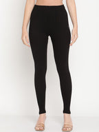 TAG 7 Pack of 2 Black Ankle Length Leggings