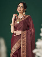kasee Embellished Zari Saree - Distacart