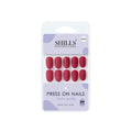 shills professional reusable press on nails oval spn660