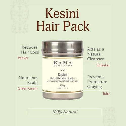 Kama Ayurveda Kesini Ayurvedic Herbal Hair Wash Powder 120gm
