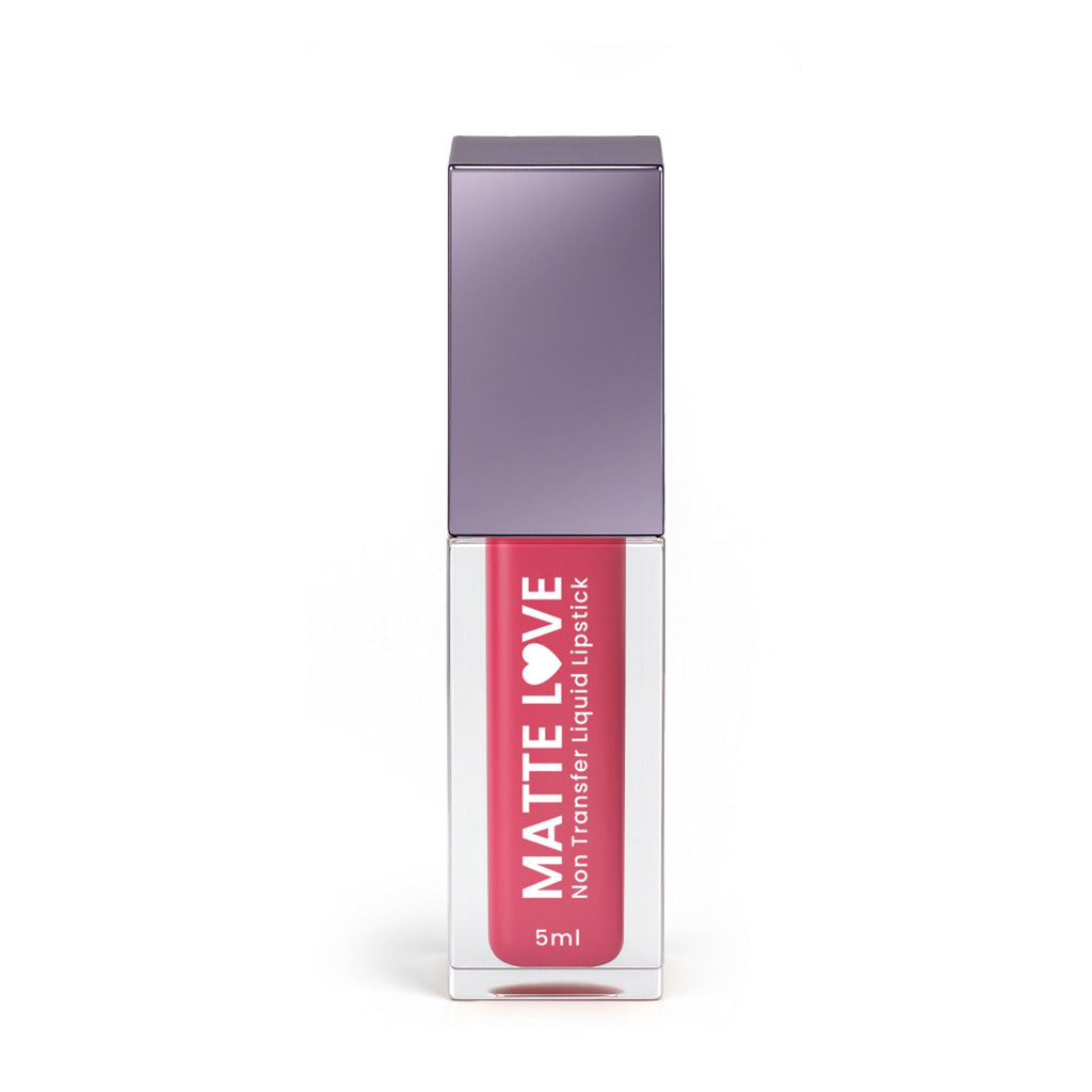 Hilary Rhoda Matte Love Non Transfer Liquid Lipstick - Talk Blush 07 - Distacart
