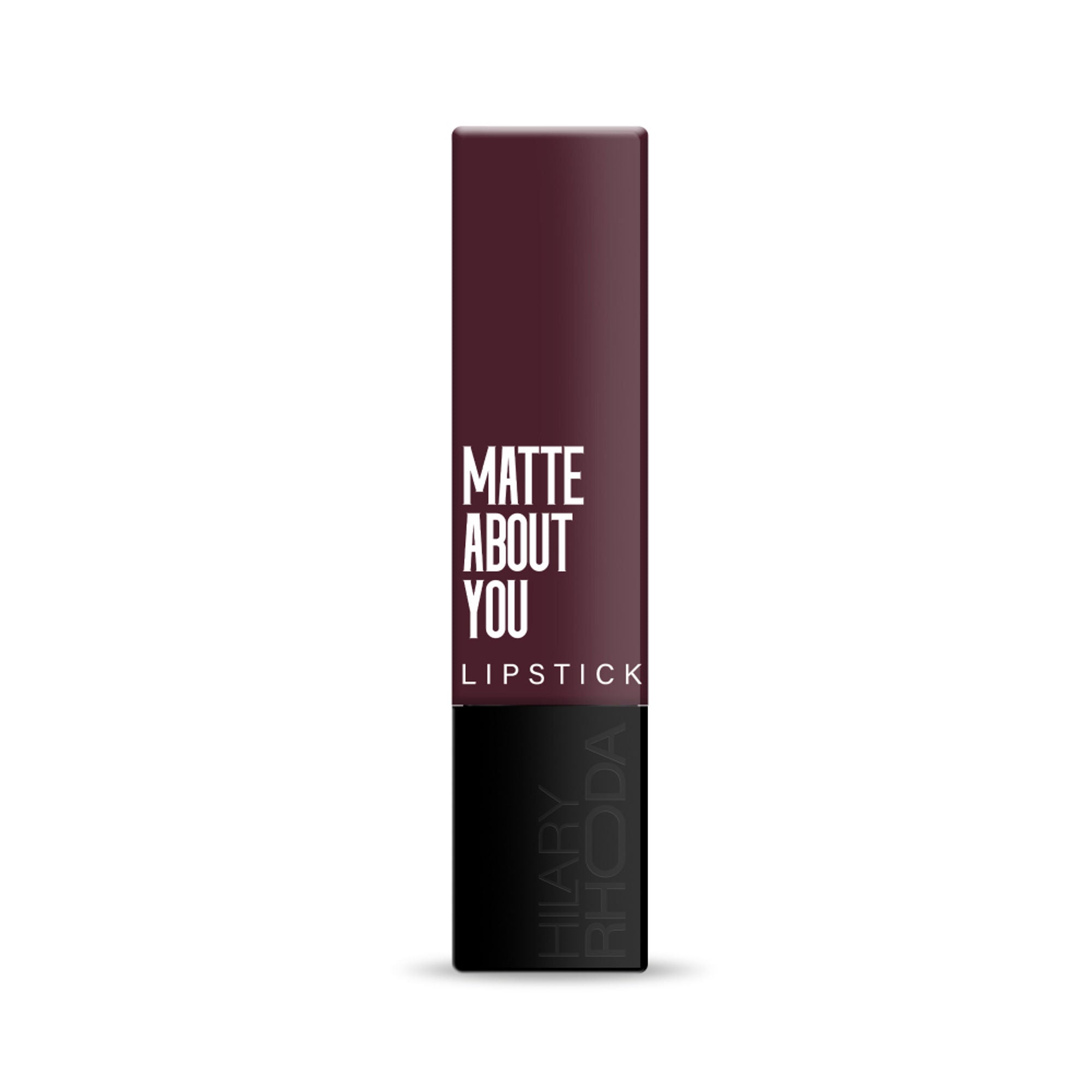 Hilary Rhoda Matte About You Lipstick - Burgundy Magic 10 - Distacart