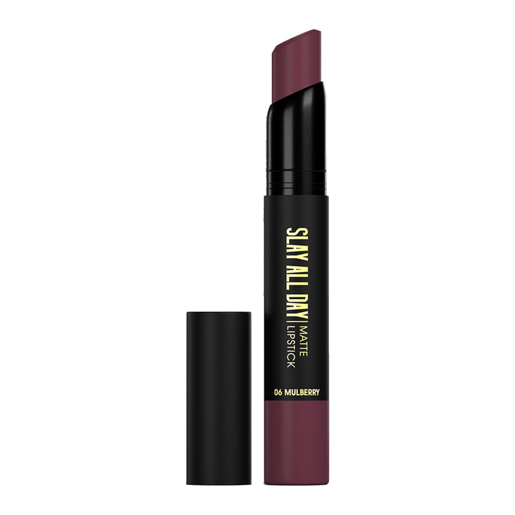 Hilary Rhoda Slay All Day Matte Lipstick - Mulberry 06 - Distacart
