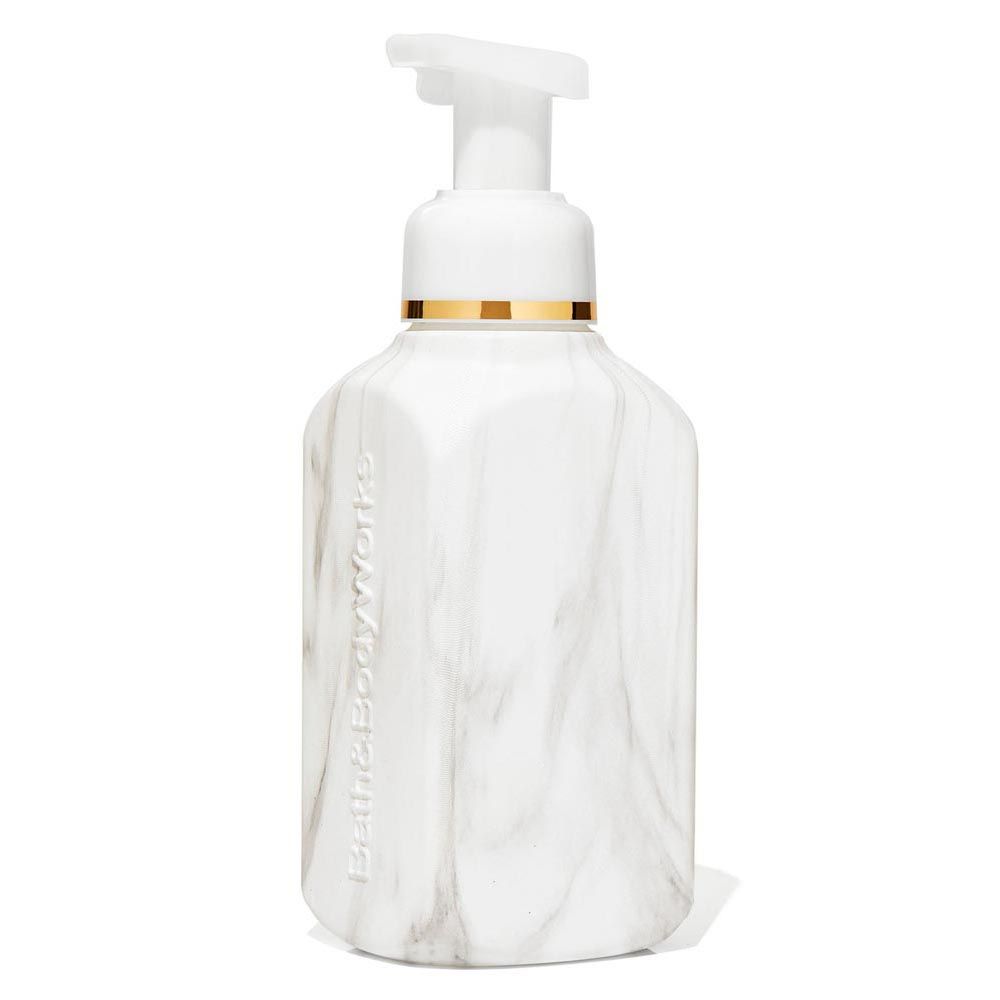 Bath & Body Works White Marble Gentle & Clean Foaming Hand Soap Dispenser