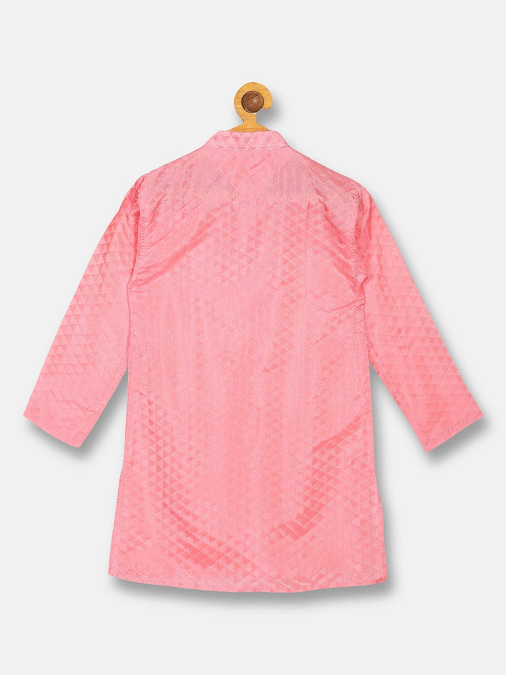 Sethukrishna Boys Pink Kurti with Pyjamas