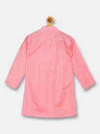 Sethukrishna Boys Pink Kurti with Pyjamas