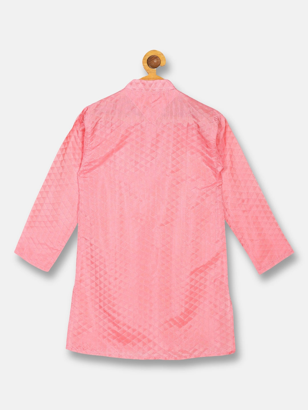 Sethukrishna Boys Pink Kurti with Pyjamas