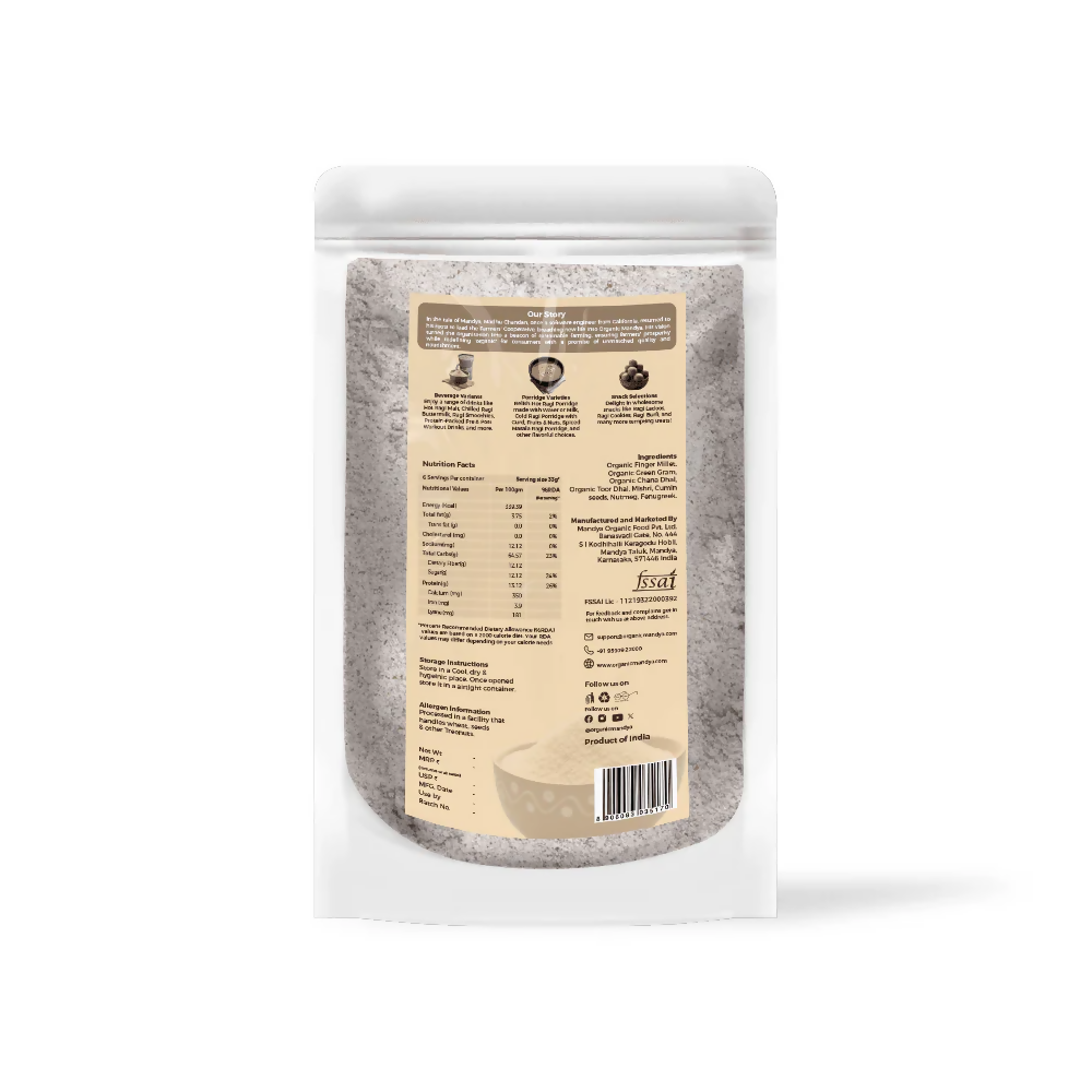 Organic Mandya Ragi Malt - Distacart