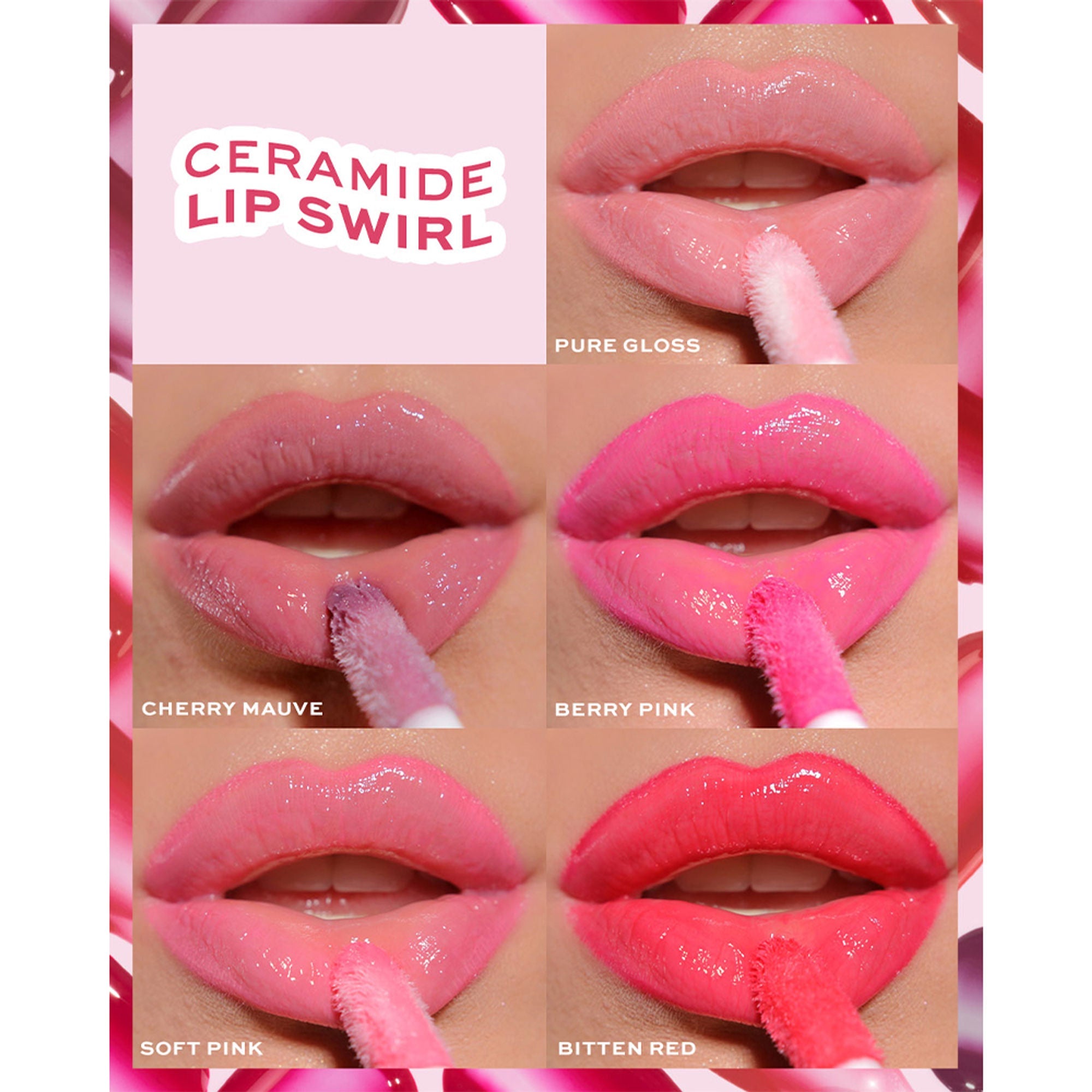 Makeup Revolution Ceramide Swirl Lip - Soft Pink - Distacart