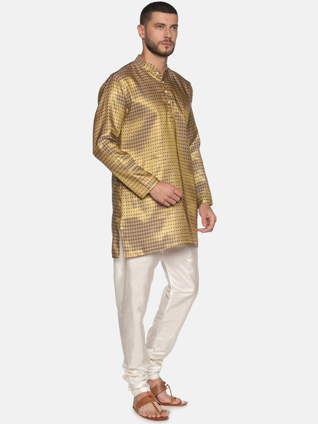 Sethukrishna Blue Kurta with Pyjamas For Men - Distacart