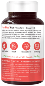 Bliss Welness Heart Health Phytosterols Omega 3 6 9 Veg Capsule Vegicap