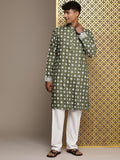 House of Pataudi Jashn Ethnic Motifs Printed Kurta