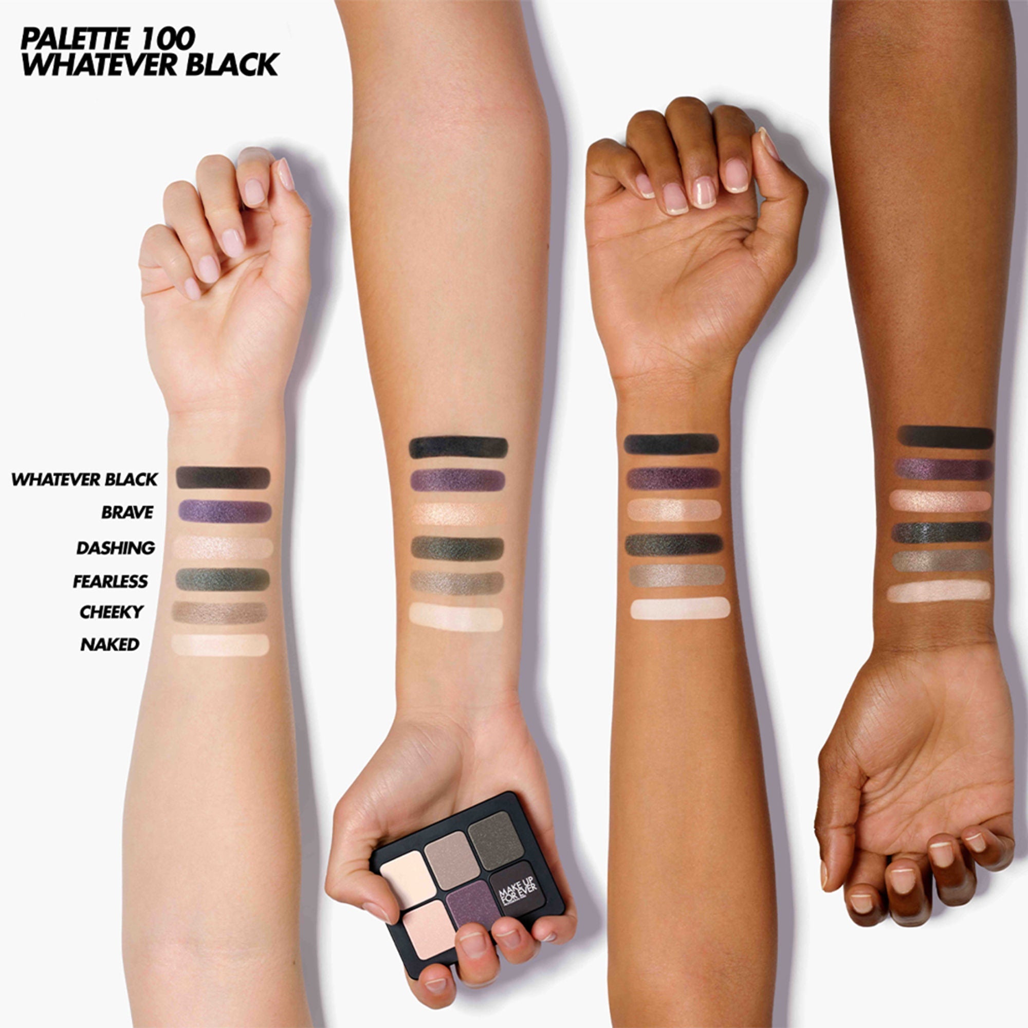 MAKE UP FOR EVER Artist To Go Palette - 100whatever Black