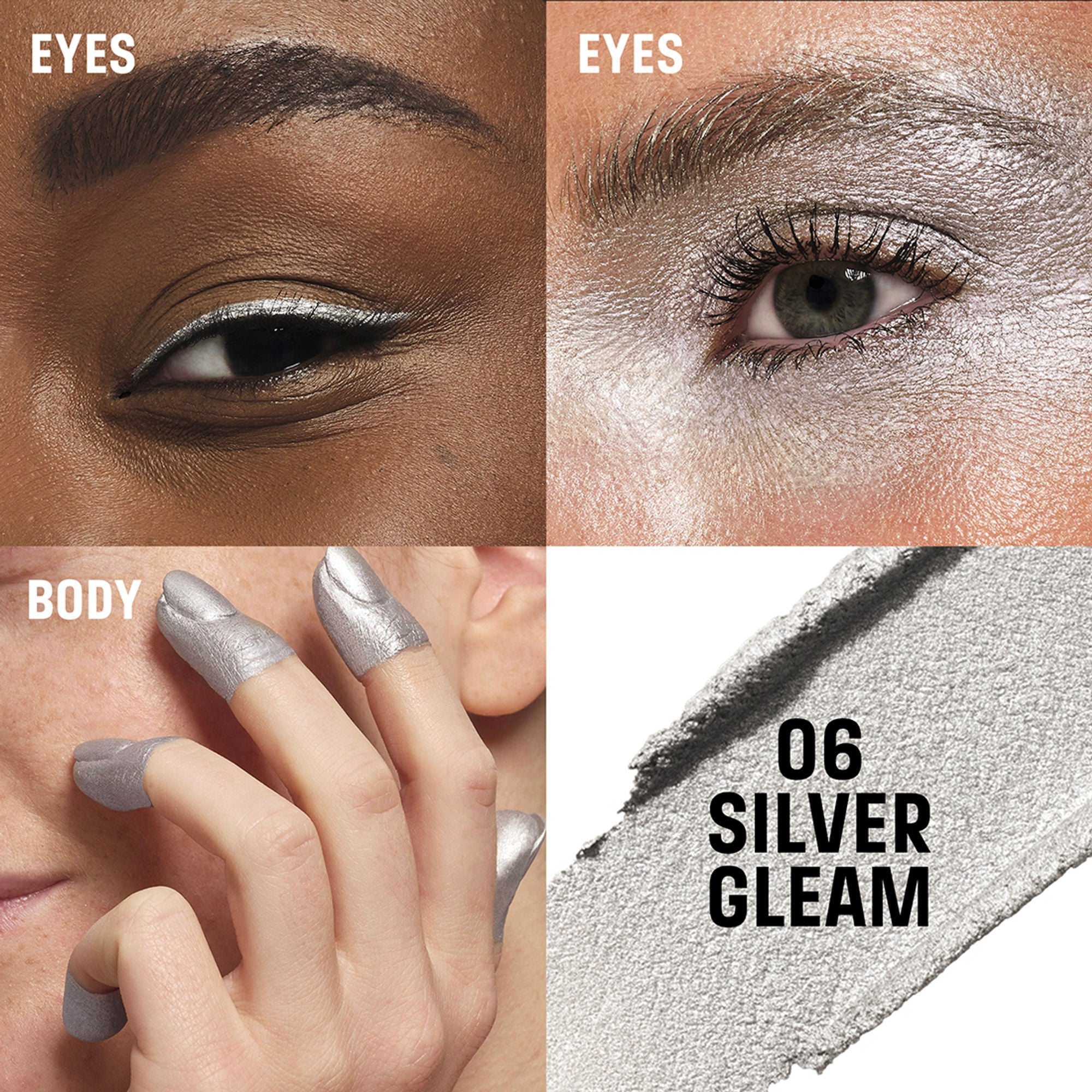 MAKE UP FOR EVER Artist Color Cream Eyeliner - 06silver Gleam