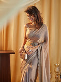 kasee Beads and Stones Pure Silk Saree - Distacart