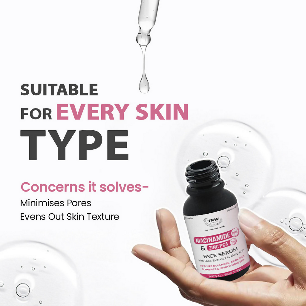 The Natural Wash 10% Niacinamide + 1% Zinc PCA Face Serum