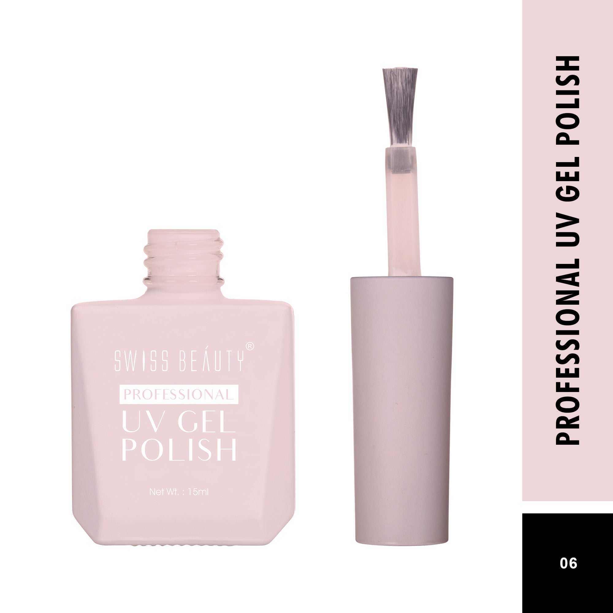 Swiss Beauty Professional UV Gel Nail Polish - Shade-06 - Distacart