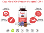 bliss welness flaxseed oil high potency omega 3 softgel capsule 60 each