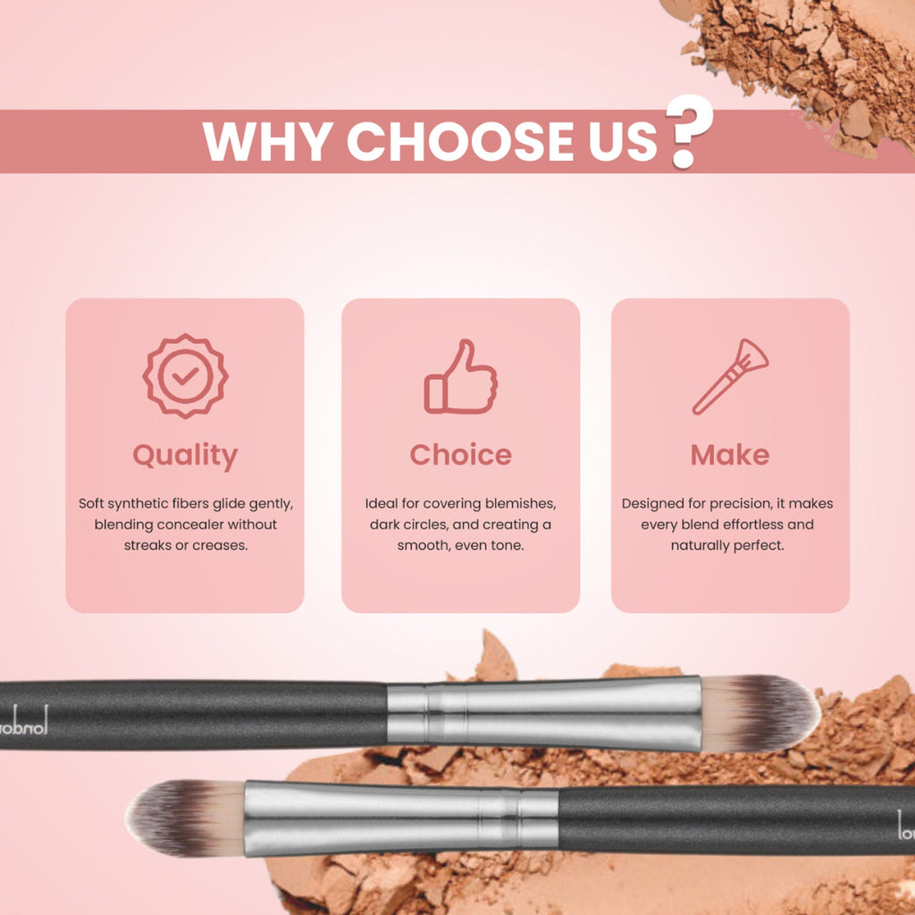 London Prime HD Concealer Brush - LP316 ( Formerly London Pride Cosmetics )