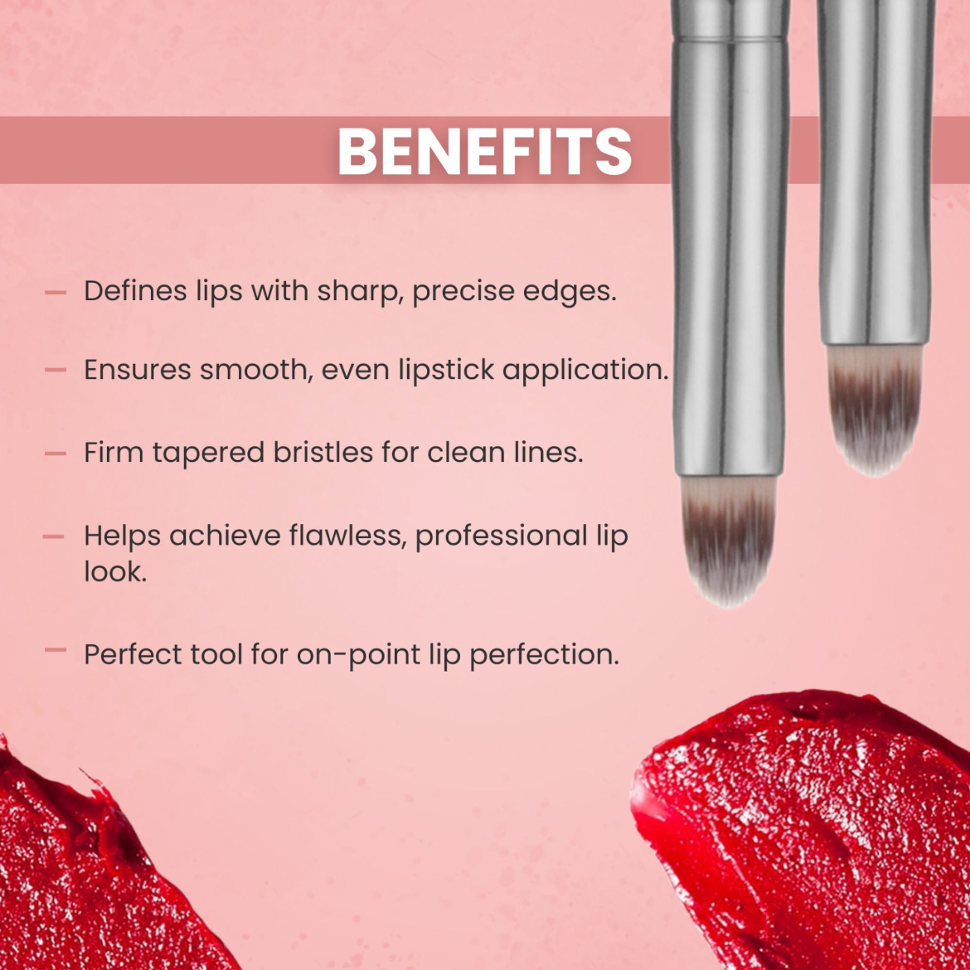 London Prime HD Lip Liner Brush - LP315 ( Formerly London Pride Cosmetics )