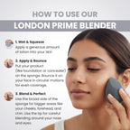 London Prime Precision Beauty Blender - Grey ( Formerly London Pride Cosmetics )