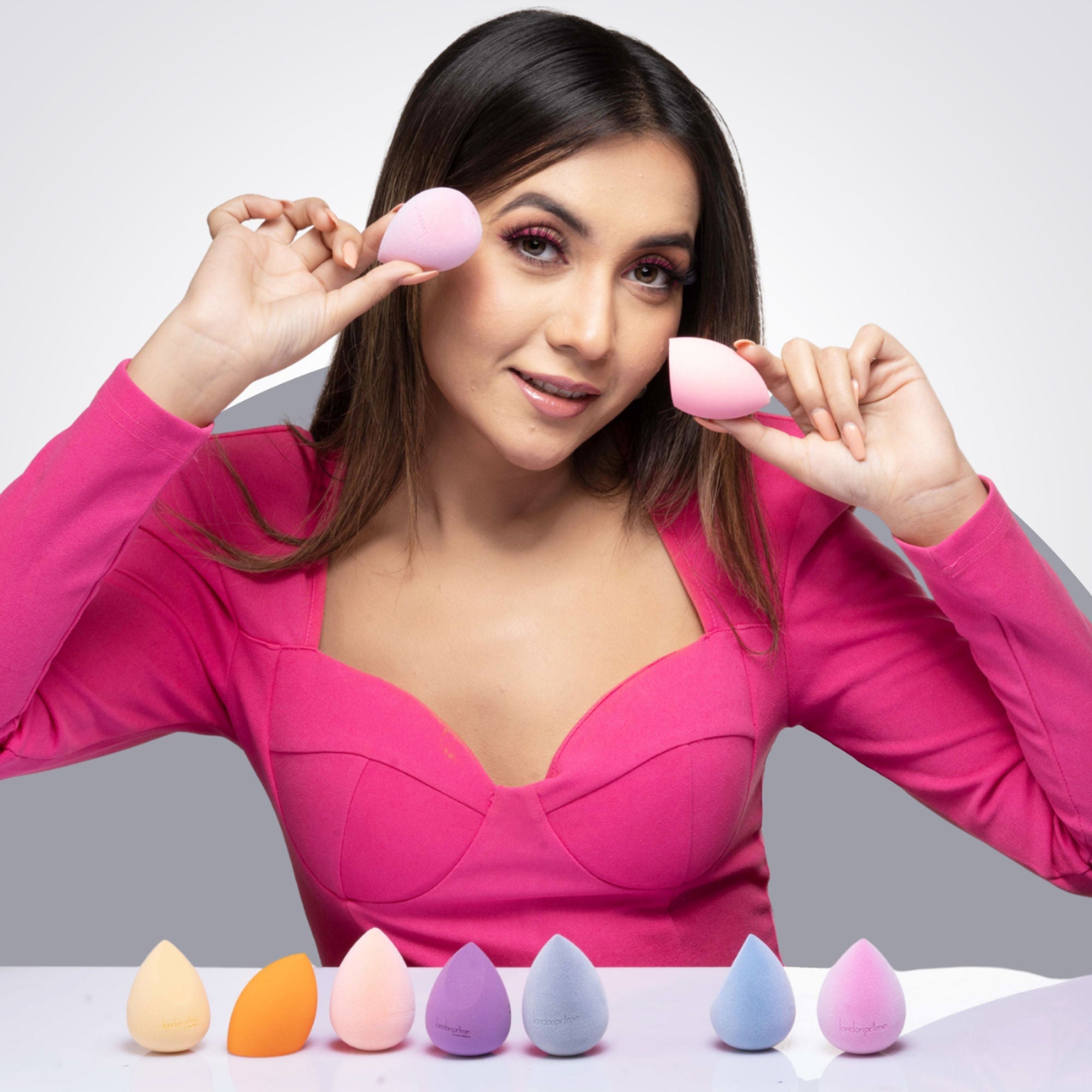 London Prime Precision Beauty Blender - Grey ( Formerly London Pride Cosmetics )