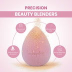 London Prime Precision Beauty Blender - Cameo Pink ( Formerly London Pride Cosmetics )